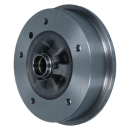 Brake drum front (each) Bus 8.1963 until 7.1967 Brake drum, front 5-lug (5x205) Bus 08/62-07/70 64mm Grease seal